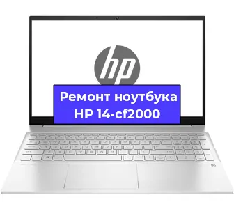 Чистка от пыли и замена термопасты на ноутбуке HP 14-cf2000 в Москве